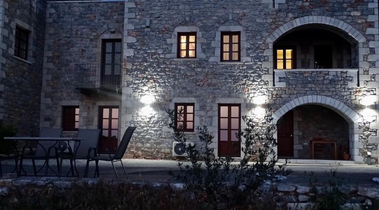 Sunset View Stone House, Areopoli Mani别墅 外观 照片