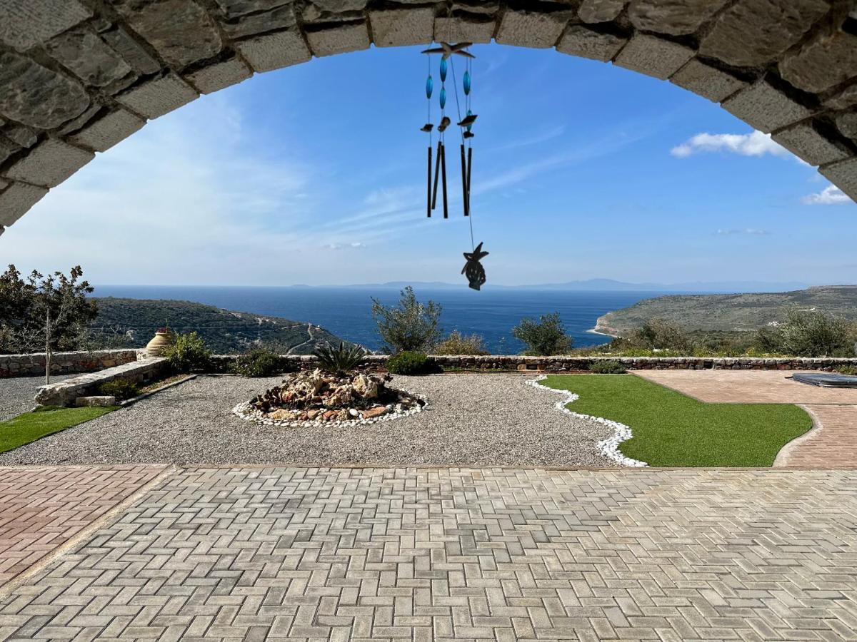 Sunset View Stone House, Areopoli Mani别墅 外观 照片